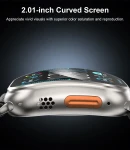 Thumbnail 2 of Смарт часовник Phone Planet с извит екран 2.01"