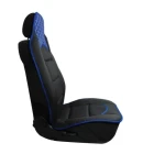 Thumbnail 2 of Авто Тапицерия Калъфи за Предни Седалки - Синьо и Черно - Еко Кожа и Текстил