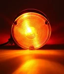 Thumbnail 3 of Комплект от 2 броя ЛЕД LED 24V габарит за огледало ОБЕЦИ за камион Scania Сканиа Volvo Волво MAN Ман DAF Даф Mercedes Мерцедес в оранжево-червено