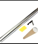 Thumbnail 2 of 50 СМ X 3 Метра Огледално Сребърно Авто Фолио за затъмняване на стъкла, прозорци