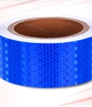 Thumbnail 2 of Светлоотразителна рефлекторна самозалепваща се лента фолио с висока фотометрична мощност 5 m x 5 cm синя