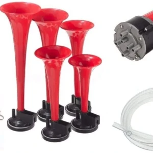 Снимка на Универсална тромба клаксон с компресор мелодия Dukes of Hazard 12V