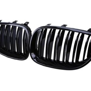 Снимка на Двойни Бъбреци Решетки За БМВ 5-Серия BMW E60 E61 Черен Гланц Лак М5 2003 - 2011