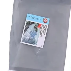 Снимка на Стъргалка за лед с ръкавица сива