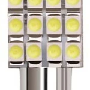Снимка на LED Лед Диодни Крушки, 16 SMD 5050 , 36мм, 12V, Бяла Светлина