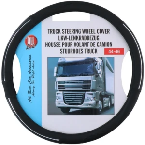 Снимка на Универсален калъф за волан за камион черен 44 cm - 46 cm