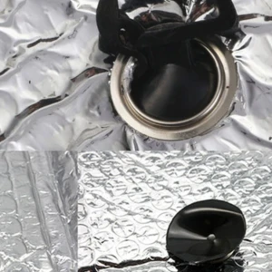 Снимка на Автомобилен сенник за предно стъкло тип хармоника двулицев с вакуумно закрепване 130х60 cm