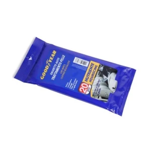 Снимка на Мокри кърпи за почистване на кожа и кожени повърхности 20 броя Goodyear Гудиър