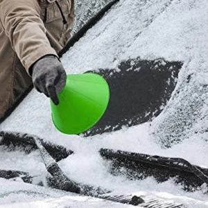 Снимка на Конусовидна стъргалка за лед и фуния 2 в 1 Carmotion