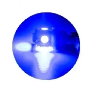 Снимка на LED Лед Диодна Крушка Крушки За Габарит, Т10 W5W, 5 SMD, 12V, Синя