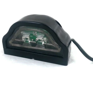 Снимка на LED Лед Диоден Плафон Oсветление за Регистрационен Номер 12V За Ремарке Бус Каравана Платформа Черен