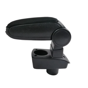 Снимка на Нов Подлакътник, Барче за автомобил за Форд Фиеста 7 Ford Fiesta 7 2009 - 2017 с черно текстилно покритие