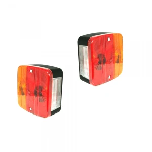 Снимка на Комплект от 2 стоп светлини с 4 функции, за ремарке, камион, Караванa, Платформа 12V с крушки