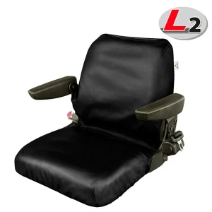 Снимка на Калъф Кегел за седалка на трактор багер черен размер L2 83 см