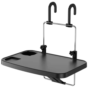 Снимка на Мултифункционална сгъваема масичка за автомобил с монтаж за волан-седалка