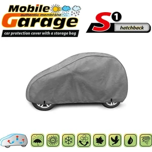 Снимка на Висококачествено Покривало Kegel серия Mobile Garage размер S1 за хечбек 250-270см x 134-143см, сиво
