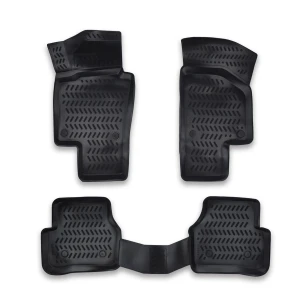 Снимка на Комплект 4бр. 3D Гумени стелки за купе от TPE гума X-Series за VOLKSWAGEN VW PASSAT СЕДАН B7 2011-2014, B6 2005-2010, PASSAT CC 2012-2017г.