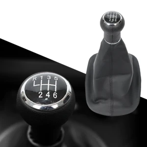 Снимка на Tопка Скоростен Лост С Маншон Кожен Кожух Пасат VW Passat B5 2001-2005 6 Скорости