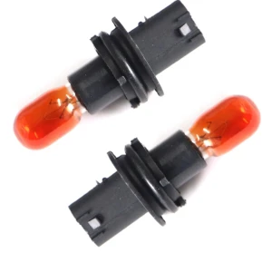 Снимка на Комплект 2 Броя Крушки с Фасунга За Мигач в Странично Огледало, Оранжева, За Mercedes Мерцедес Sprinter Спринтер 2006+, VW Crafter Крафтер 2006+