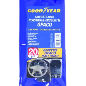 Снимка на Мокри кърпи за почистване на табло с матов ефект 20 броя Goodyear Гудиър