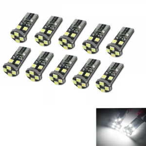 Снимка на LED Лед Диодни Крушки За Габарит, Т10 W5W, 8 SMD, 12V, Canbus - Error free , Без грешки