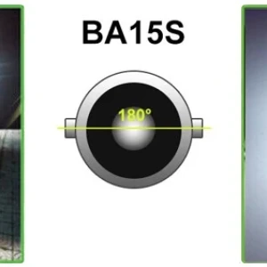 Снимка на LED Лед Крушки, 30 SMD, BA15S 1156 (P21W), Срещуположни пинове (180°), Opposite, 12V, Бяла Светлина