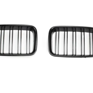 Снимка на Двойни Бъбреци Решетки За БМВ BMW E36 Преди Фейслифта Черен Гланц Лак