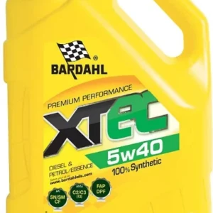 Снимка на Масло BARDAHL - ХТЕС 5W40 5L
