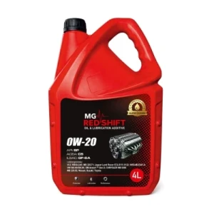 Снимка на Моторно масло MG RED SHIFT 0W-20 4L