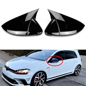 Снимка на Комплект от 2бр. Batman Style капаци за странични огледала за Volkswagen VW Golf 7 7.5 E-Golf 2013-2020г.