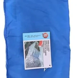 Снимка на Стъргалка за лед с ръкавица синя