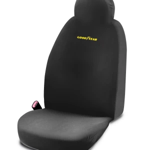 Снимка на 1 брой универсален калъф тапицерия за единична седалка цвят сив Goodyear Гудиър