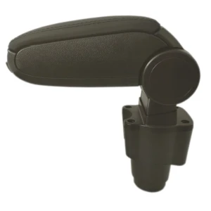 Снимка на Подлакътник Барче за автомобил за Дачия Dacia Сандеро Sandero 2018+ Логан 2 Logan 2 Facelift 2017+ с черно кожено покритие