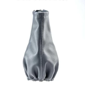 Снимка на Универсален маншон калъф за скоростен лост от висококачествена еко кожа сив