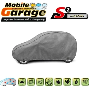 Снимка на Висококачествено Покривало Kegel серия Mobile Garage размер S2 за хечбек 320-332см x 125-135см, сиво