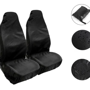 Снимка на 1 + 1 предпазен комплект протектор калъф за предни седалки водоустойчив за автомобил бус ван джип и др. 132x54cm