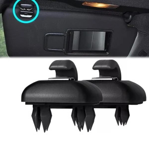 Снимка на Комплект от 2бр. щипка държач за сенник за VW Audi Skoda черна