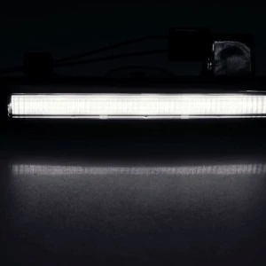 Снимка на 1бр преден габарит маркер LED светлини за сенник 24V за Скания Scania R S G 2016+ с букса бяла светлина + конектор