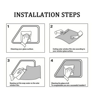 Снимка на 50 СМ X 3 Метра 50% Светло Черно Авто Фолио за затъмняване на стъкла прозорци + нож шпатула и кутия