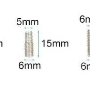 Снимка на Универсална FM АМ Къса Спортна Радио Антена 17.5 CM За Автомобил с 3 различни накрайника