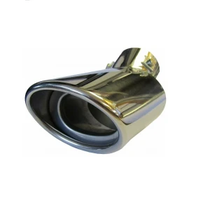 Снимка на Универсален накрайник за ауспух, 33-53мм, Дължина 13см, Хром