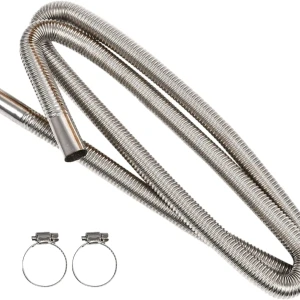 Снимка на Мека изпускателна тръба за ауспух печка Ø24mm за автомобил кола неръждаема стомана