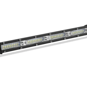 Снимка на 33.2 См 108W Едноредов Мощен Диоден LED Лед Бар 36 Led Ултра Тънък Халоген Лампа Прожектор 12V 24V АТВ, Джип 4х4 Offroad Камион и др.