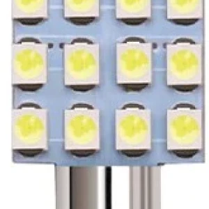 Снимка на LED Лед Диодни Крушки, 16 SMD 5050 , 39мм, 12V, Бяла Светлина