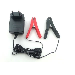 Снимка на Зарядно за акумулатор 12V 500mA универсално, Европейска версия