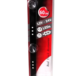 Снимка на Светещ лед бар 60 cm 45 LED 12V - 24V Многоцветн RGB