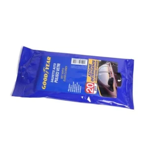 Снимка на Мокри кърпи за почистване на стъкла и стъклени повърхности 20 броя Goodyear Гудиър